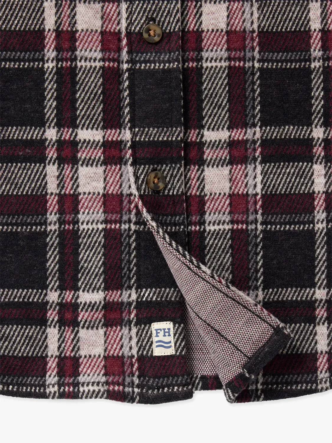 Dunewood Flannel | Fireside Red Plaid