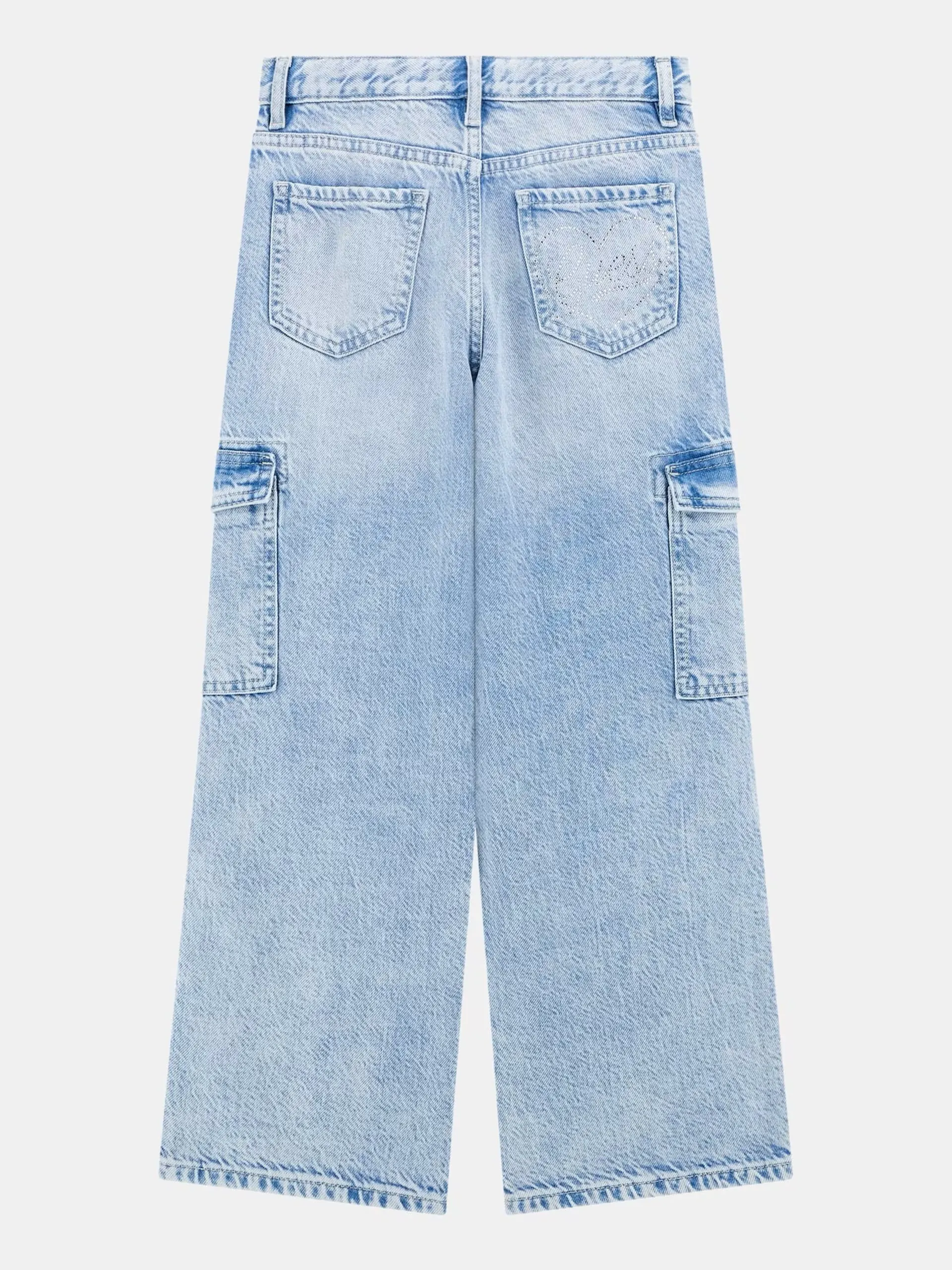Eco Denim Cargo Pants
