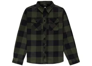 Element Tacoma 2 Boys' Long Sleeve Shirt Forest Night Heather