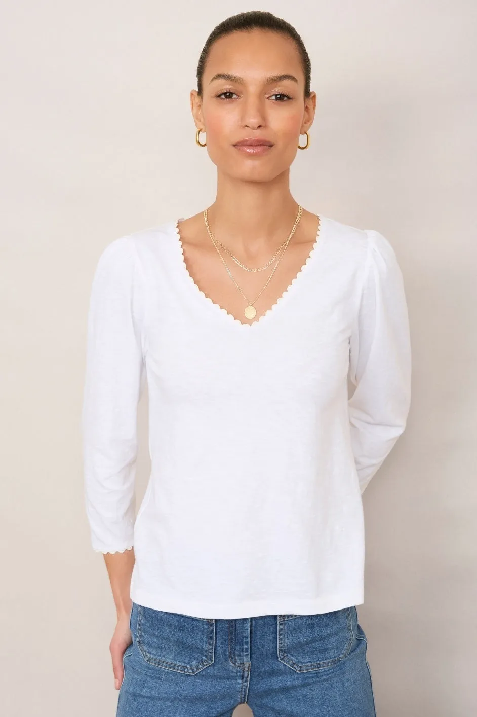 Elyna Tee - White