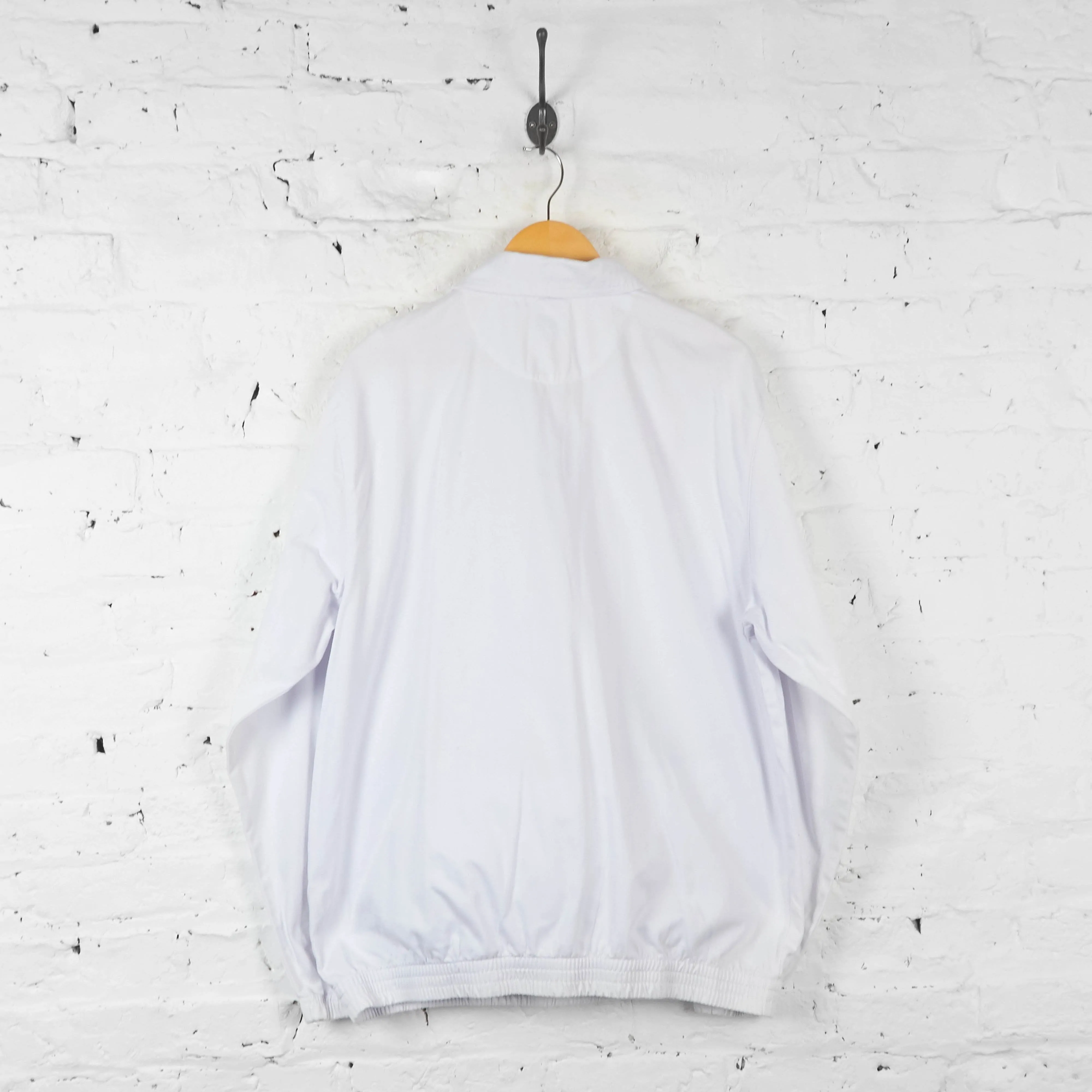 England Umbro 14 Zip Training Top Jacket - White - XL