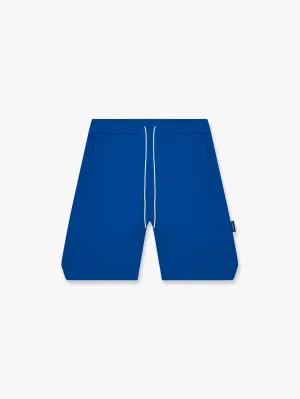 ESSENTIAL COTTON SHORTS - BLUE