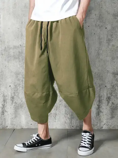 Ethnischer Stil Haremshose Vintage Chic