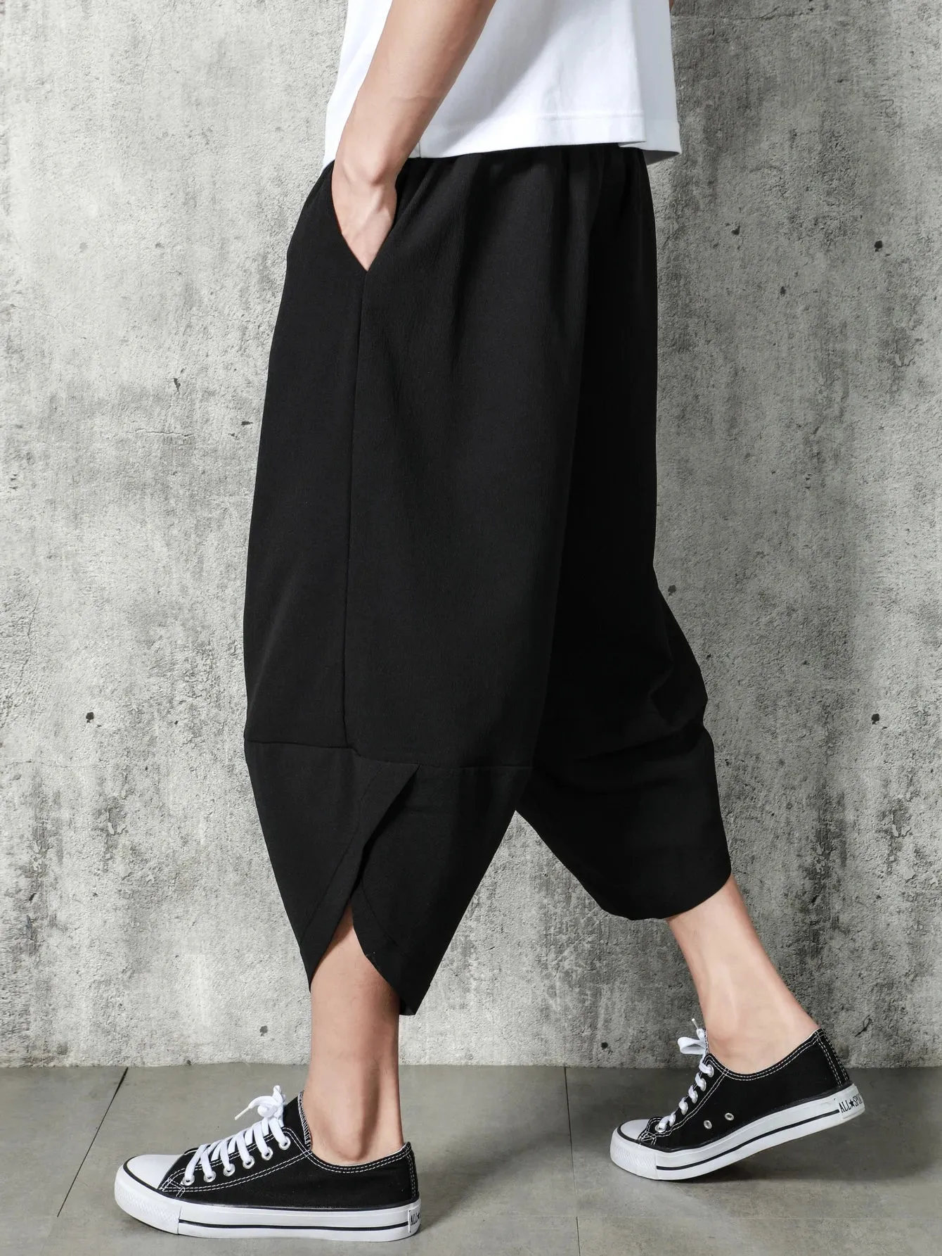 Ethnischer Stil Haremshose Vintage Chic