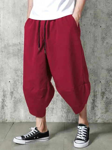 Ethnischer Stil Haremshose Vintage Chic