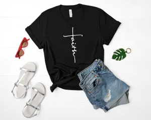 Faith Bella Canvas Premium Graphic Tee Curvy