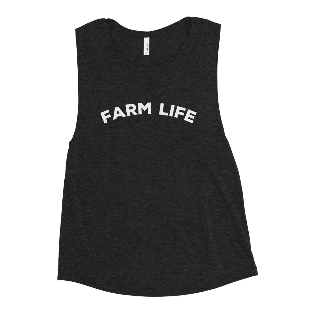 Farm Life Ladies’ Muscle Tank