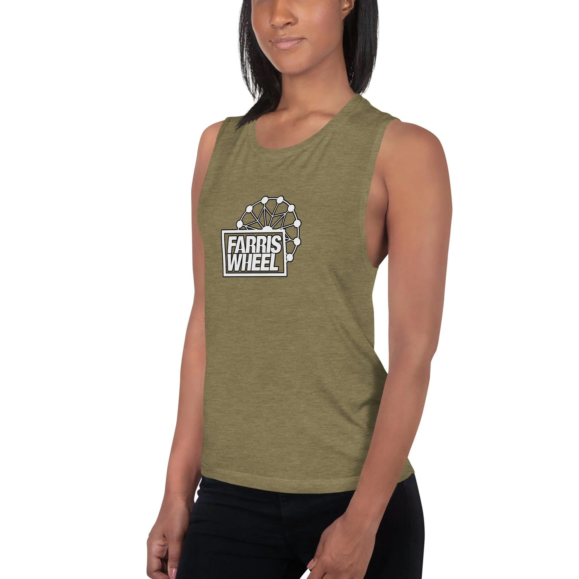 Farris Wheel Ladies’ Muscle Tank