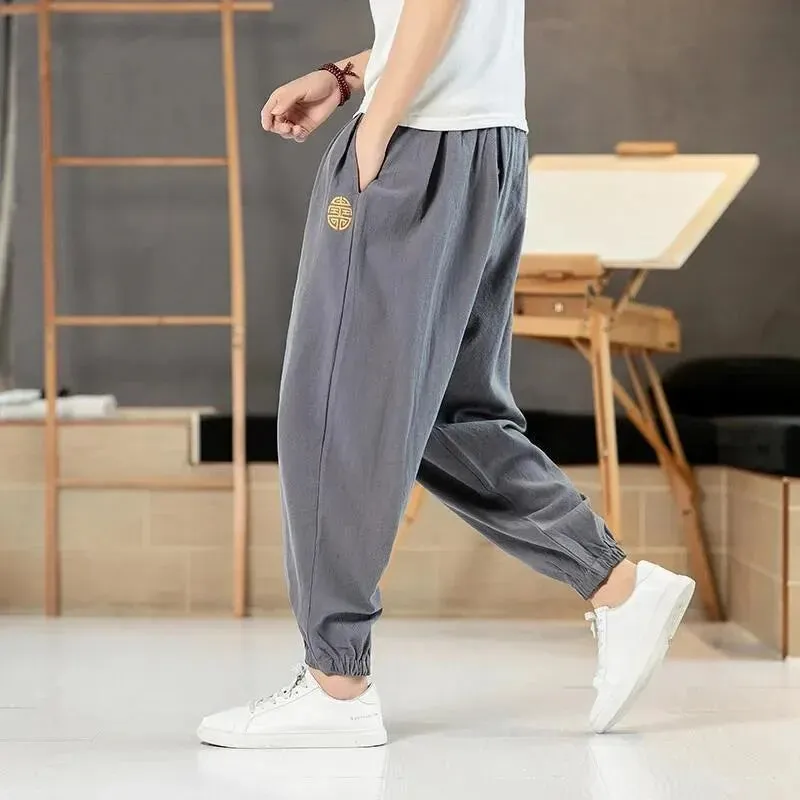 FashionMann Sommerhosen aus Baumwolle und Leinen