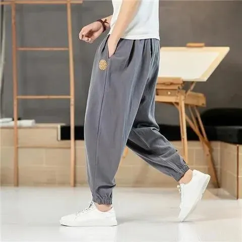 FashionMann Sommerhosen aus Baumwolle und Leinen