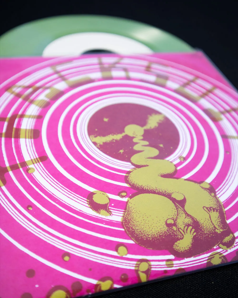 FATWF - Cookin' Screenprinted   Glow Vinyl