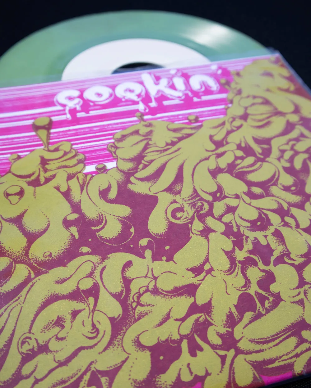 FATWF - Cookin' Screenprinted   Glow Vinyl