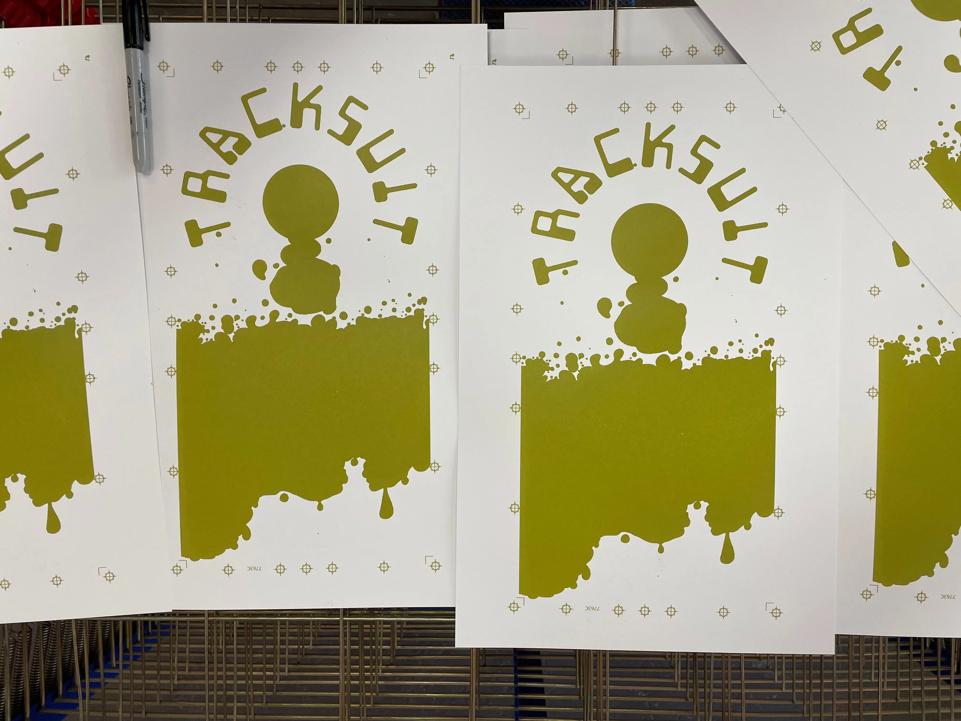 FATWF - Cookin' Screenprinted   Glow Vinyl