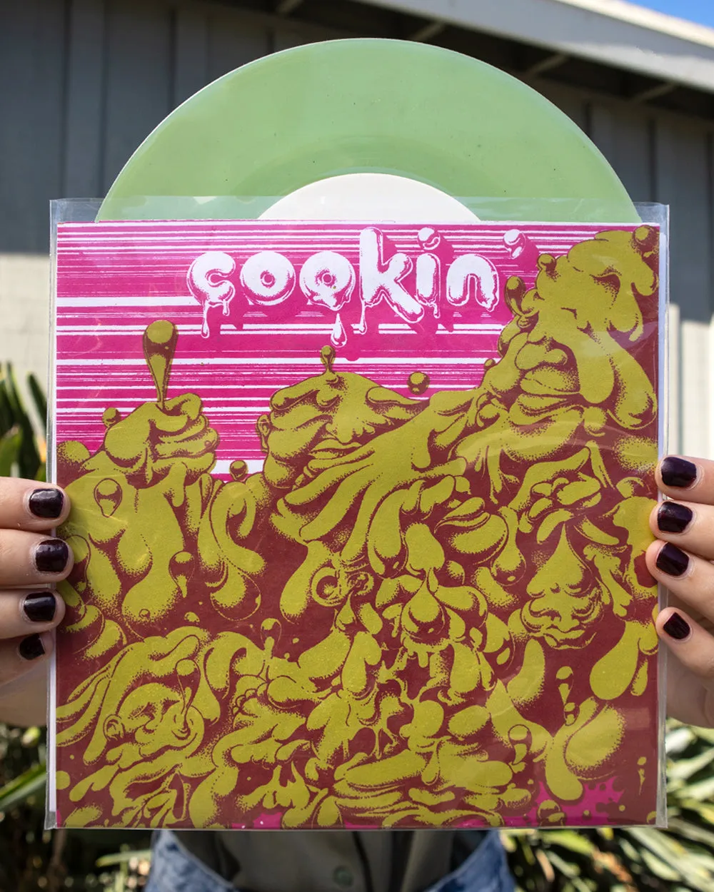 FATWF - Cookin' Screenprinted   Glow Vinyl