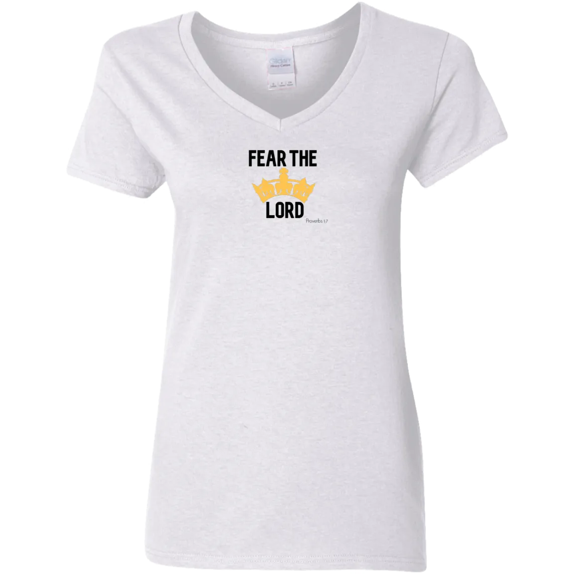 Fear the Lord Ladies 5.3 oz V-Neck T-Shirt