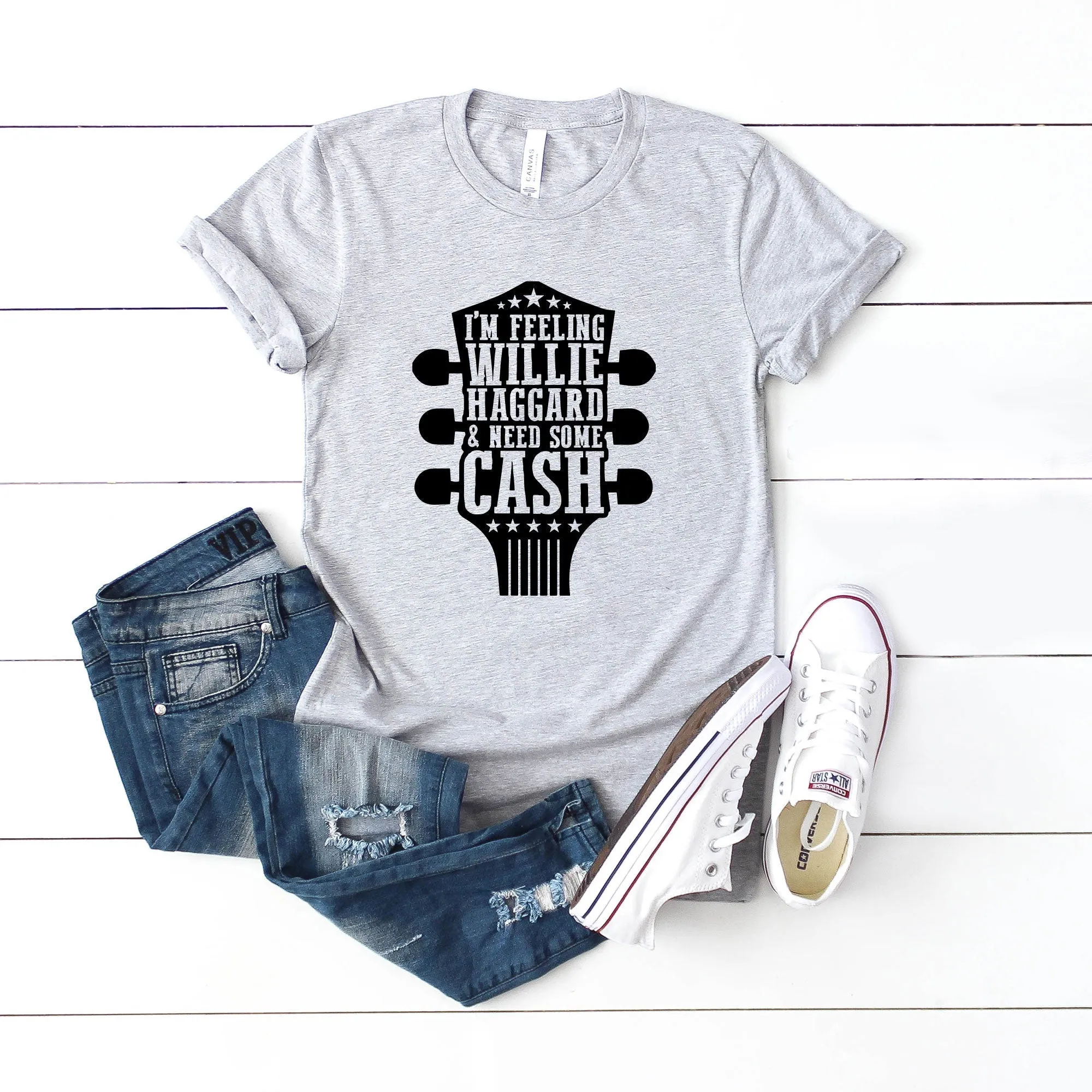 Feeling Willie Haggard | Short Sleeve Crew Neck