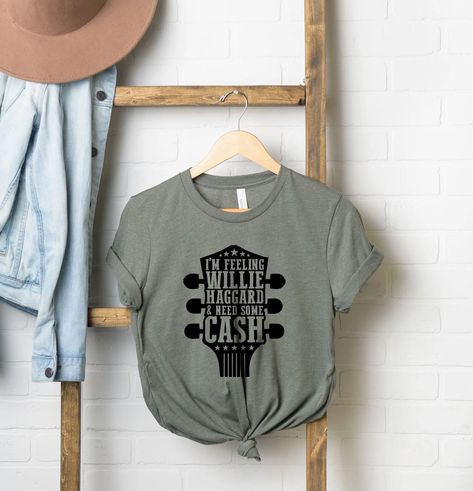 Feeling Willie Haggard | Short Sleeve Crew Neck