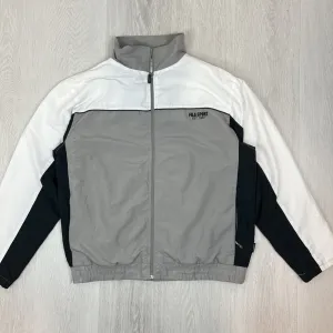 FILA Vintage Colour-block Mens Full Zip Tracksuit Jacket Size Medium