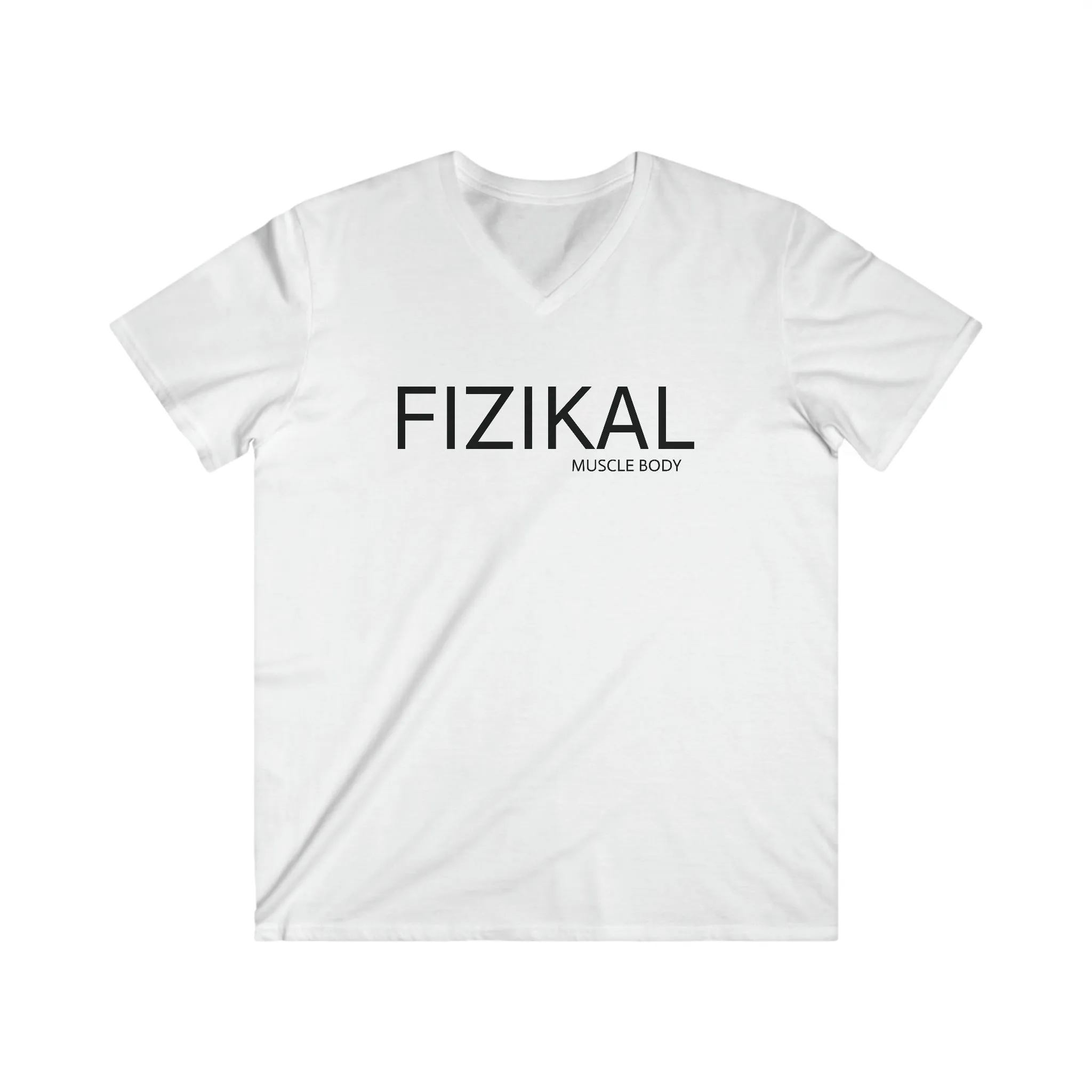 Fizikal Men's Fitted V-Neck Short Sleeve Tee