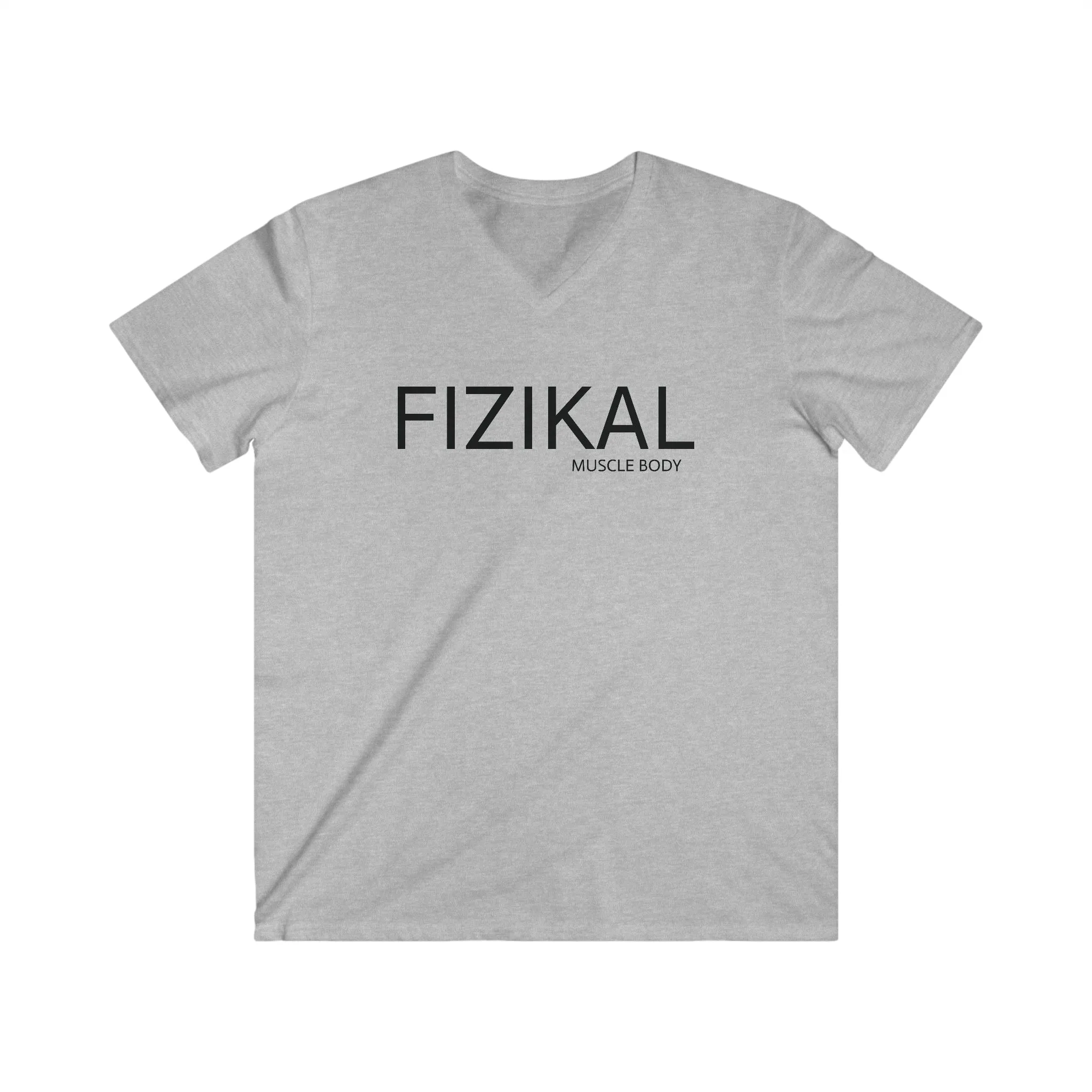 Fizikal Men's Fitted V-Neck Short Sleeve Tee