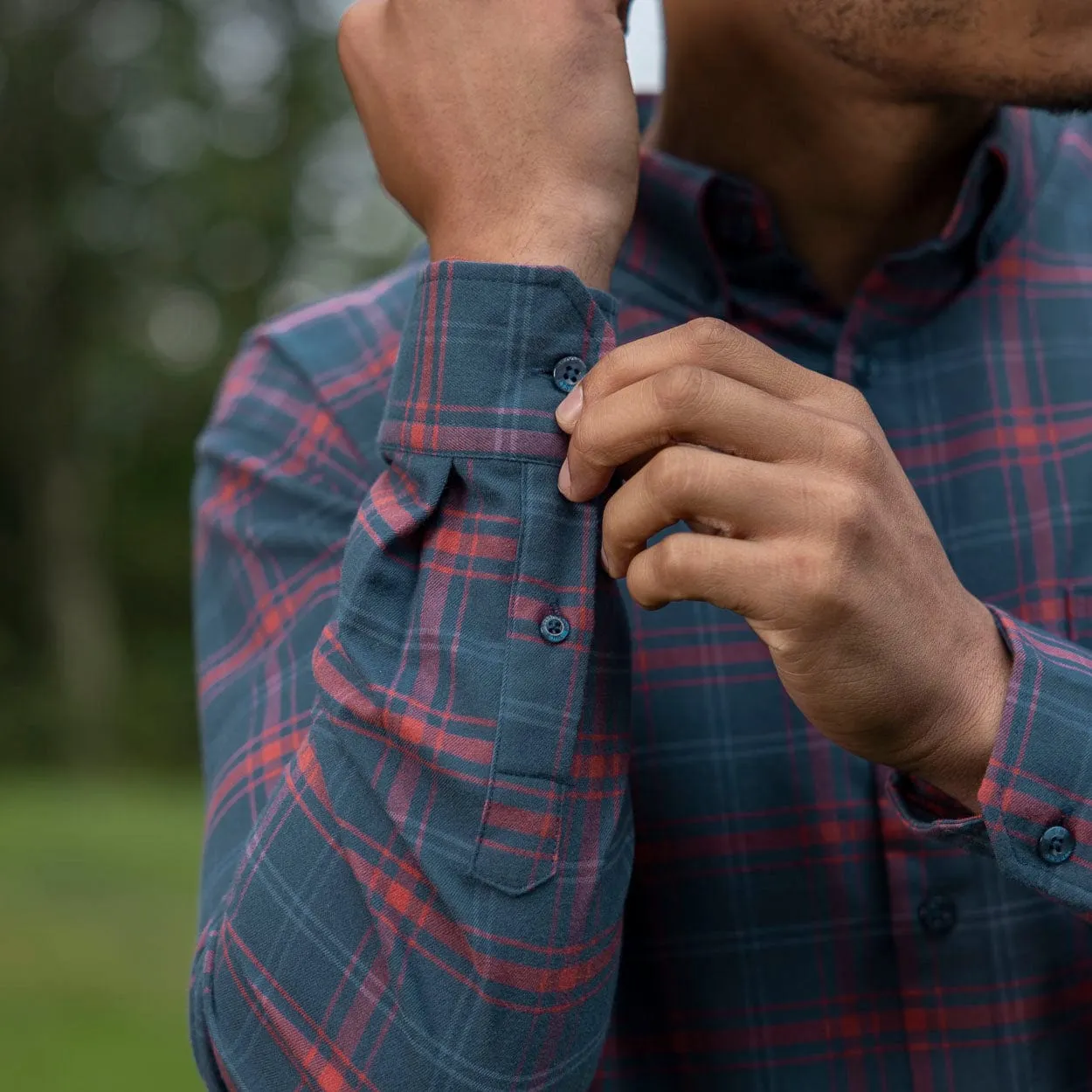 Flangela Bassett - BorlandFlex™ Long Sleeve Flannel