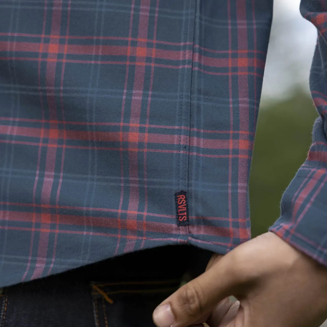 Flangela Bassett - BorlandFlex™ Long Sleeve Flannel