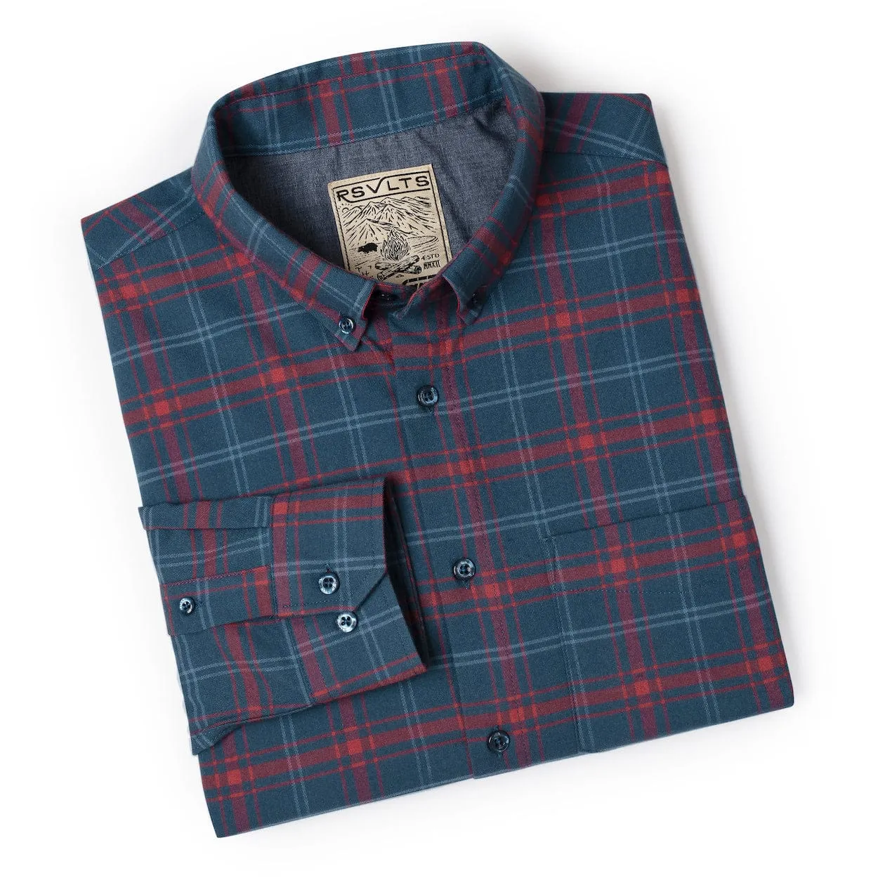 Flangela Bassett - BorlandFlex™ Long Sleeve Flannel