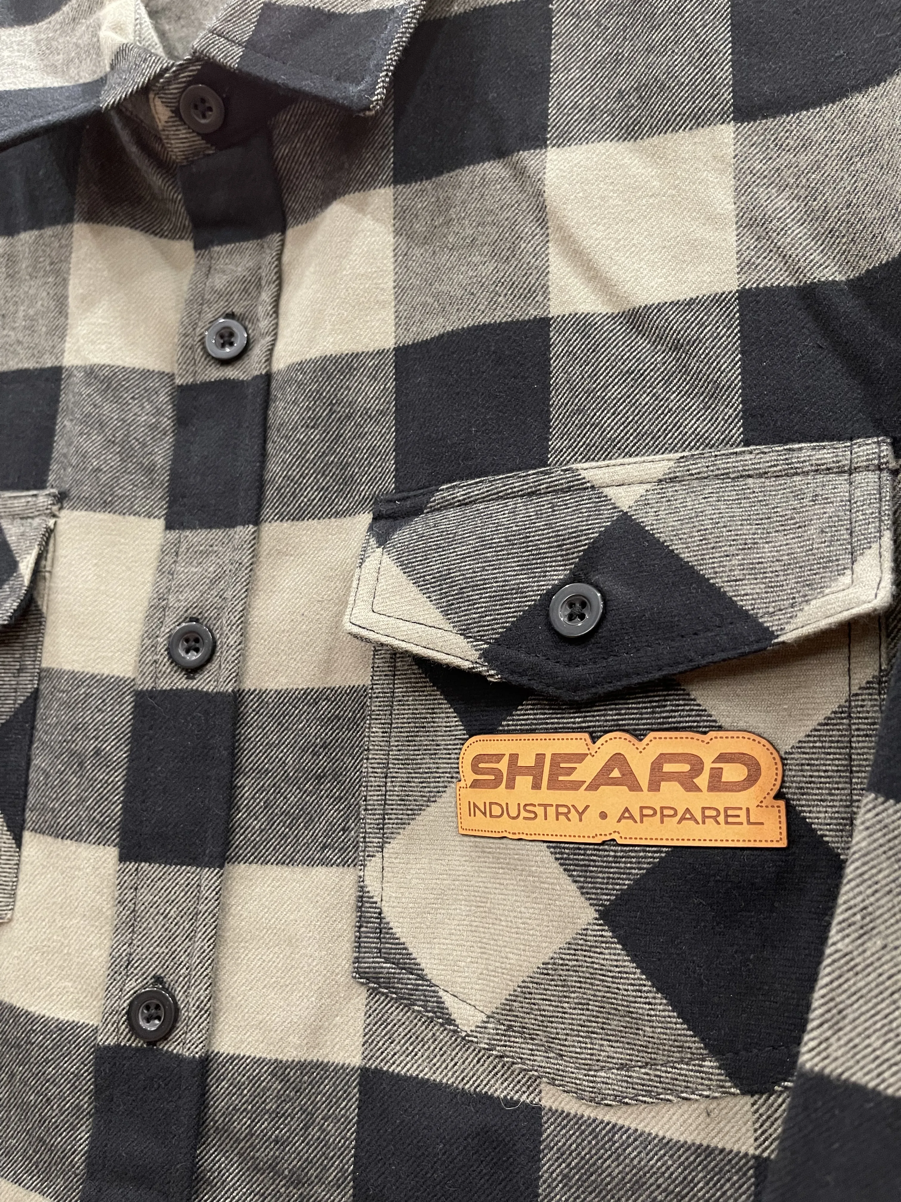 Flannel button down shirt