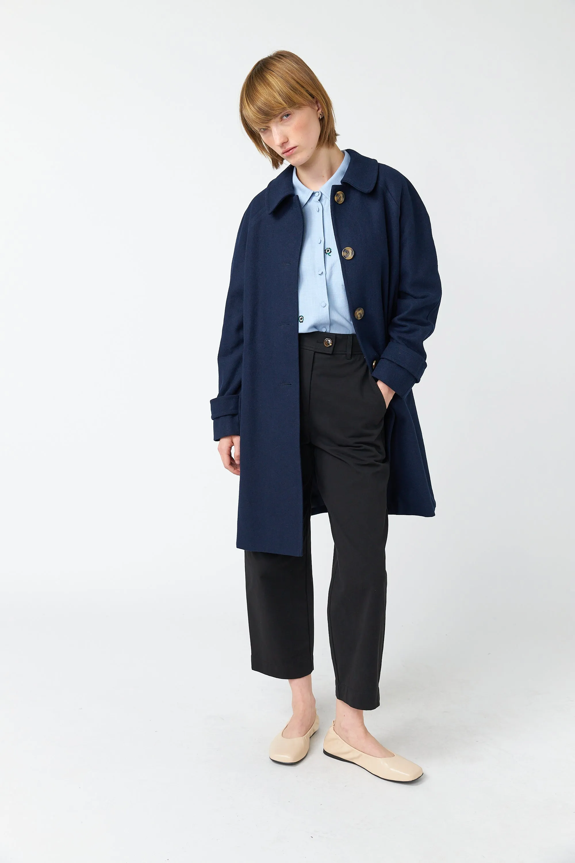 Flannel coat