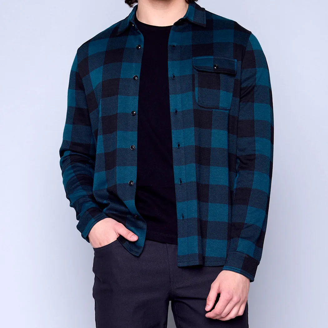 Flying Point Stretch Flannel