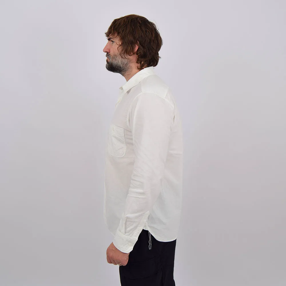 FOB Factory White Oxford Work Shirt