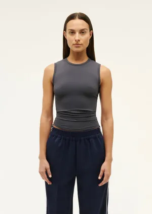 Foundation Muscle Tank - Marine Blue