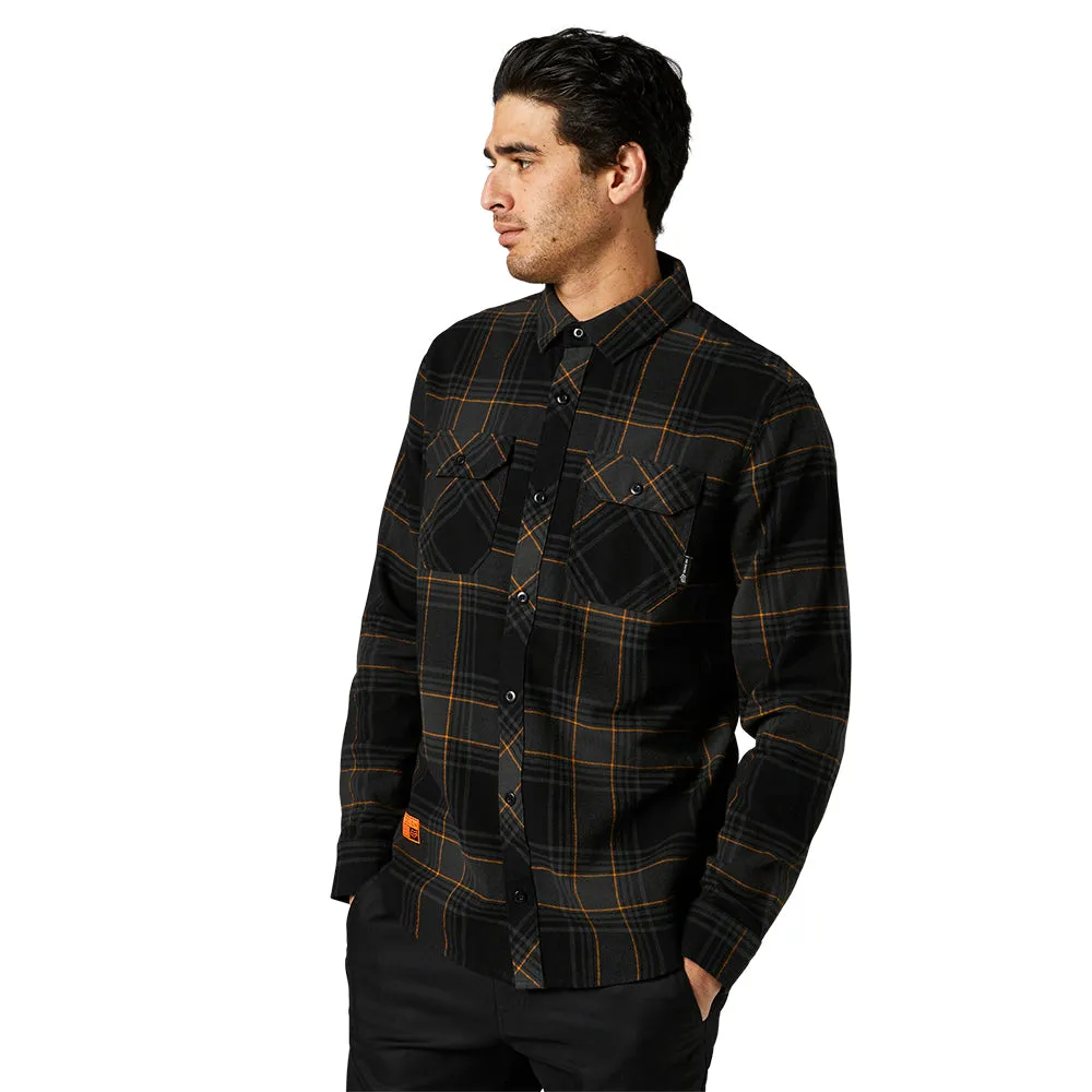 Fox Traildust 2.0 Flannel Ls Shirt - Black XXL
