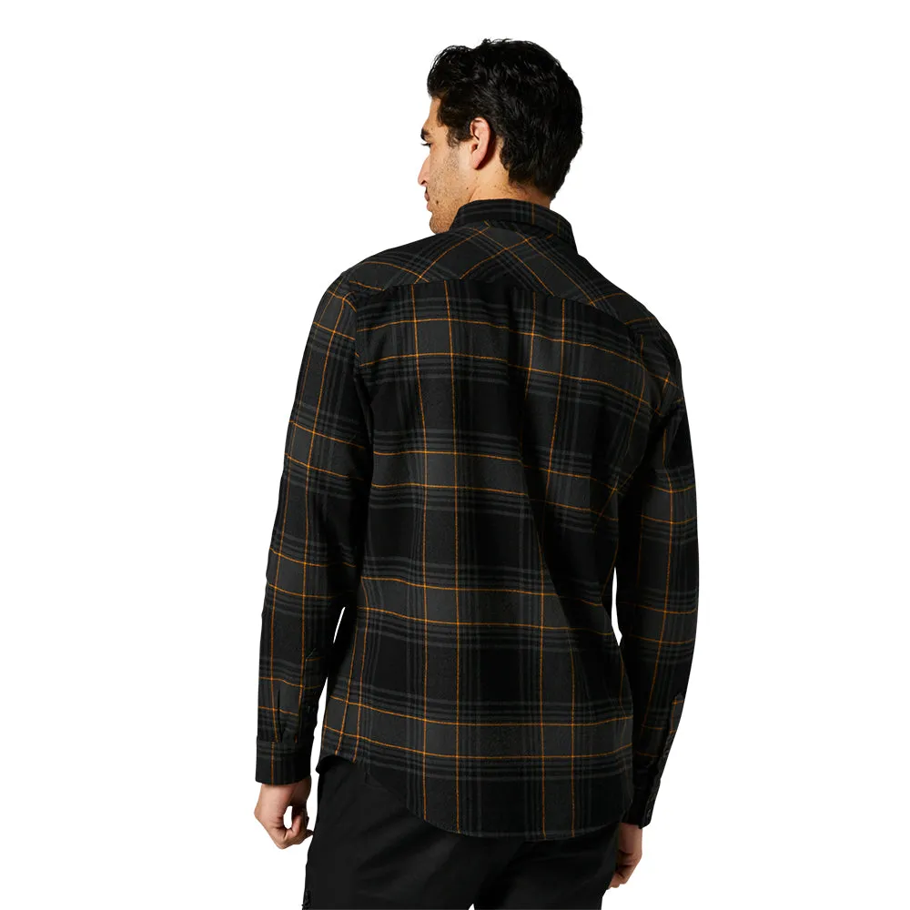 Fox Traildust 2.0 Flannel Ls Shirt - Black XXL