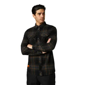Fox Traildust 2.0 Flannel Ls Shirt - Black XXL