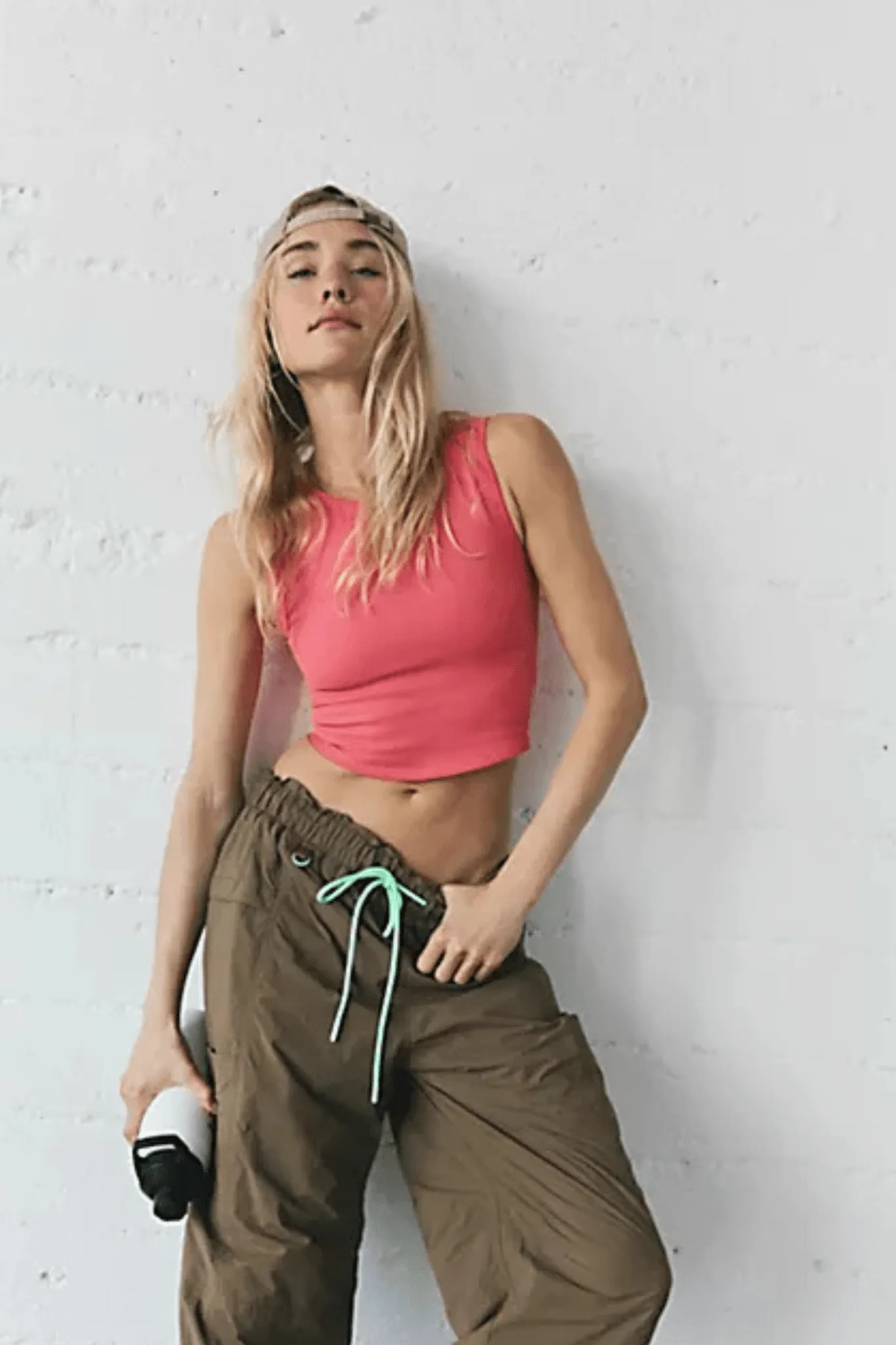 Free People: Free Throw Muscle Tank in Hibiscus