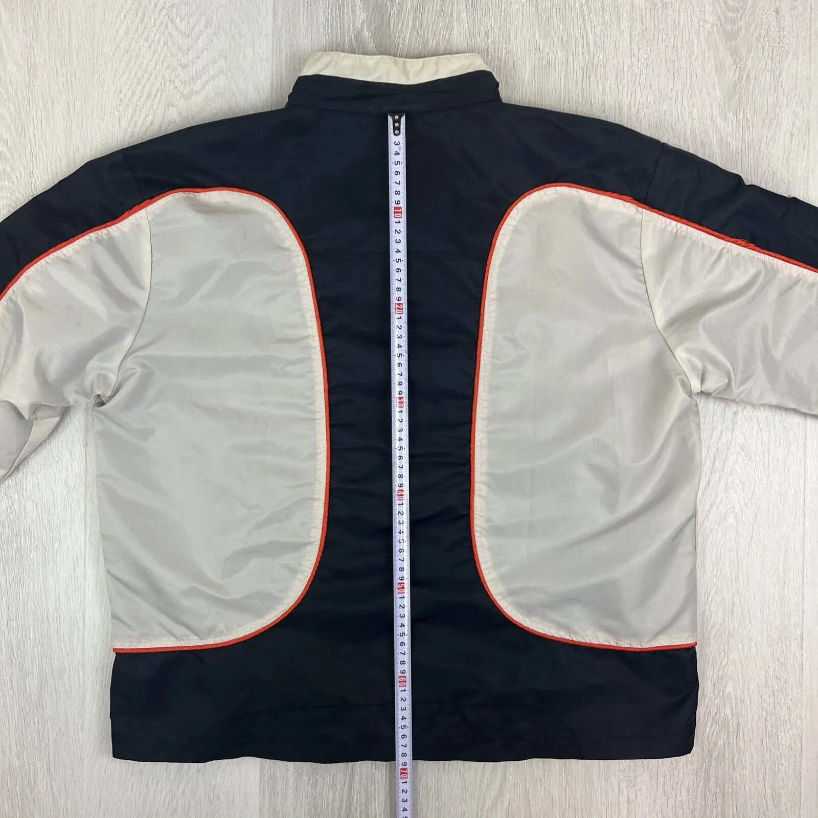 From the Street Mens Full Zip Retro Tracksuit Jacket Size Large