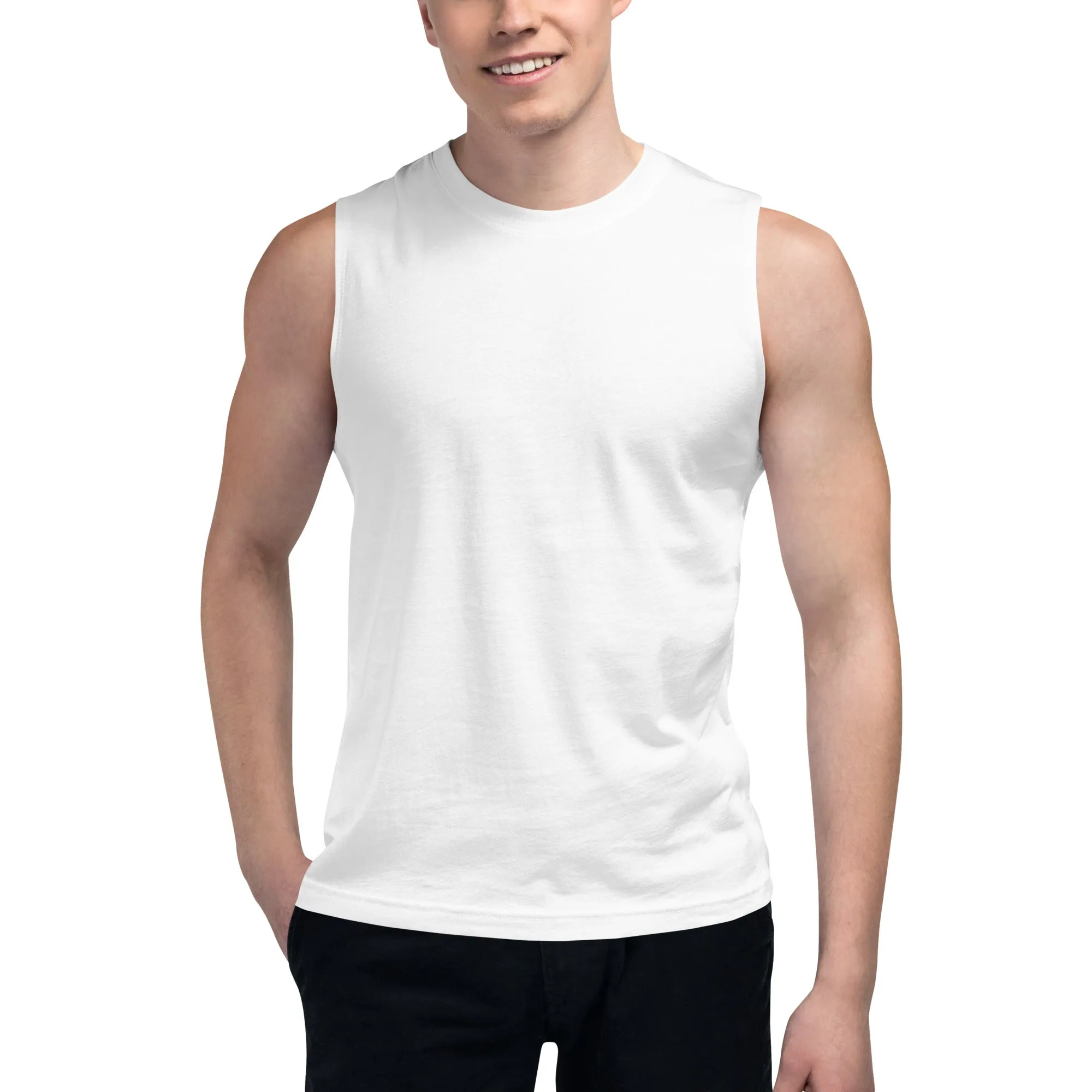 Fruitcake Gay Pride Cherry Red Design Relaxed Fit Sleeveless Tank Top