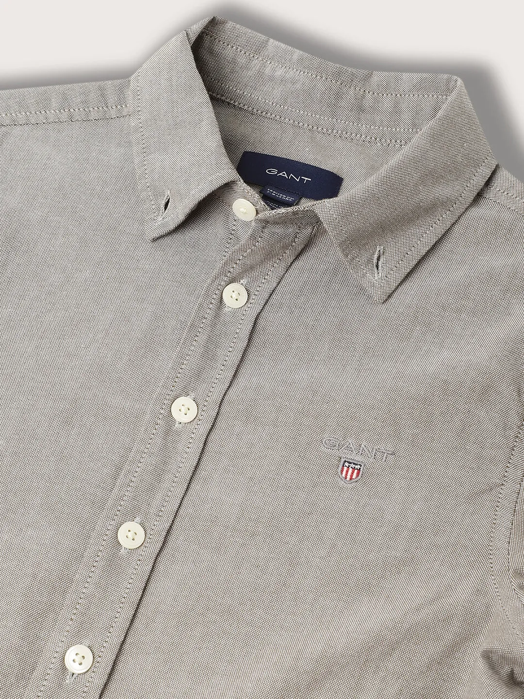 Gant Kids Green Regular Fit Shirt