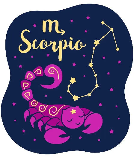 Girls Scorpio Zodiac Sign Colored Graphic Tank Top