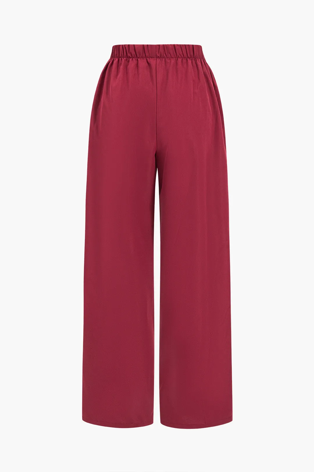 Gloria - Patchwork Bow Detail Woman's Trousers