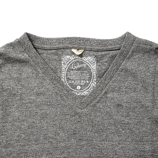 GOHEMP | ゴーヘンプ　V-NECK PK TEE
