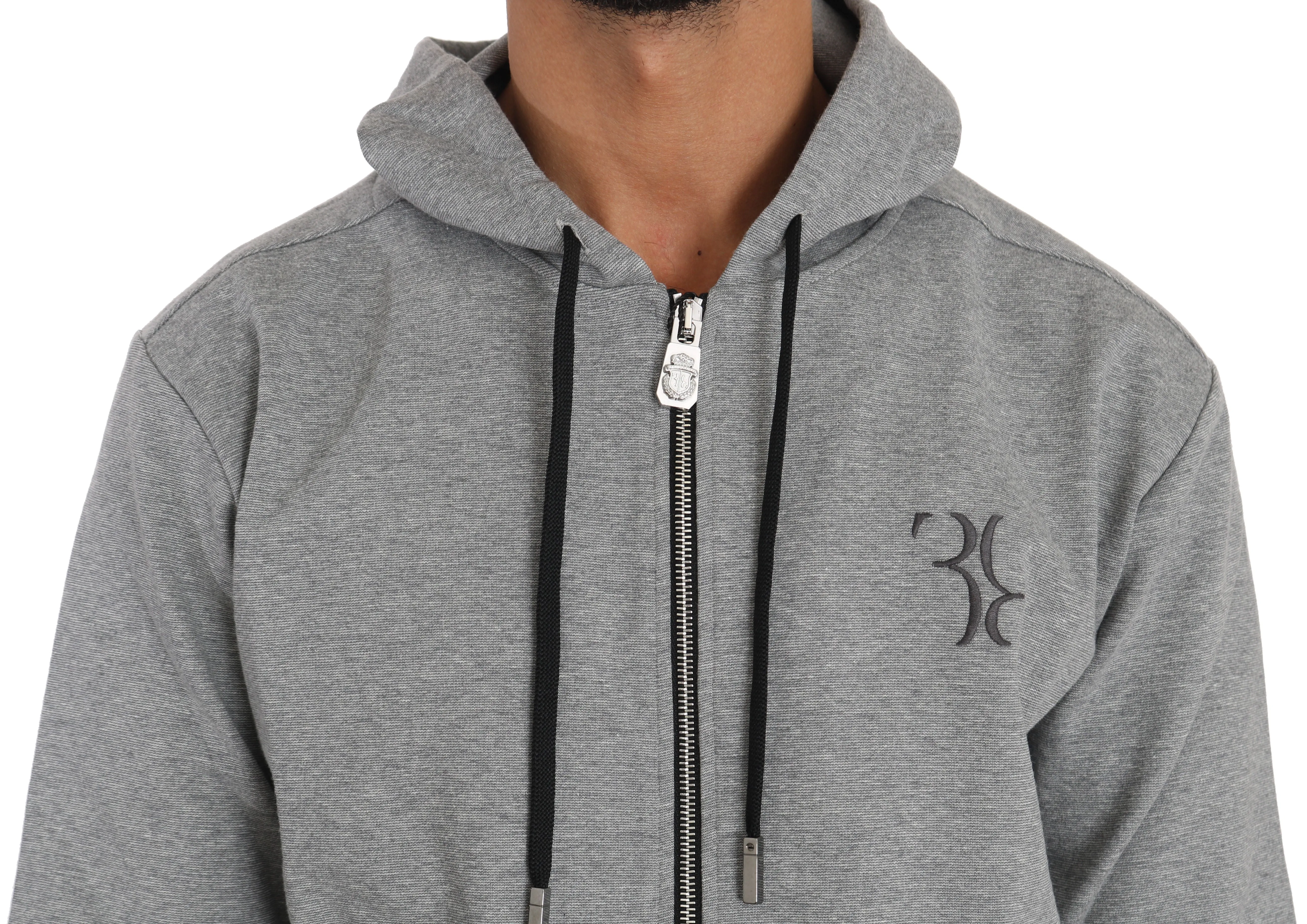 Gray Cotton Sweater Pants Tracksuit