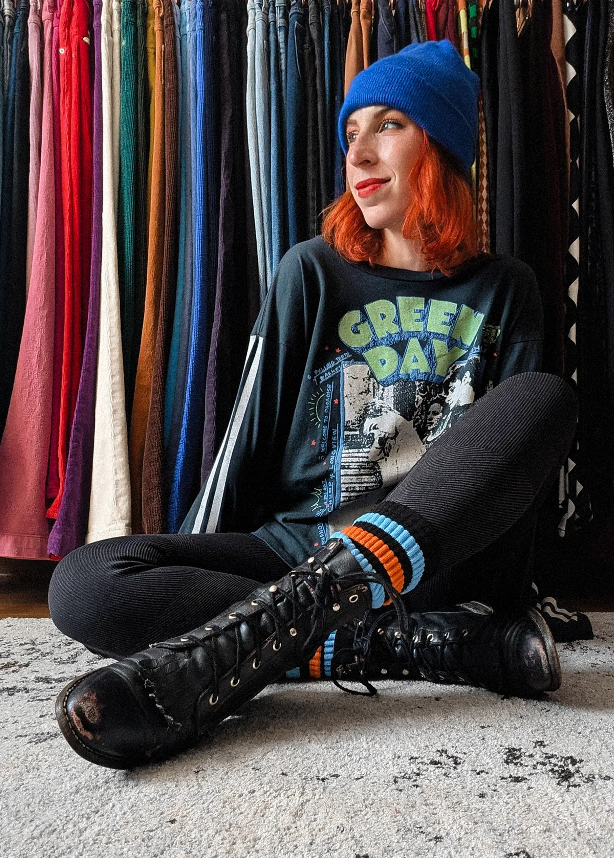 Green Day Dookie Long Sleeve Merch Tee