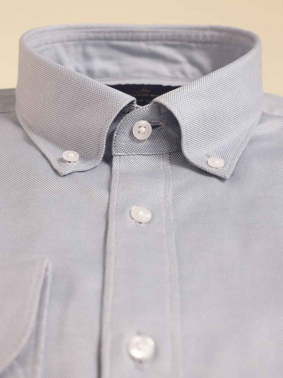 GREY OXFORD SHIRT