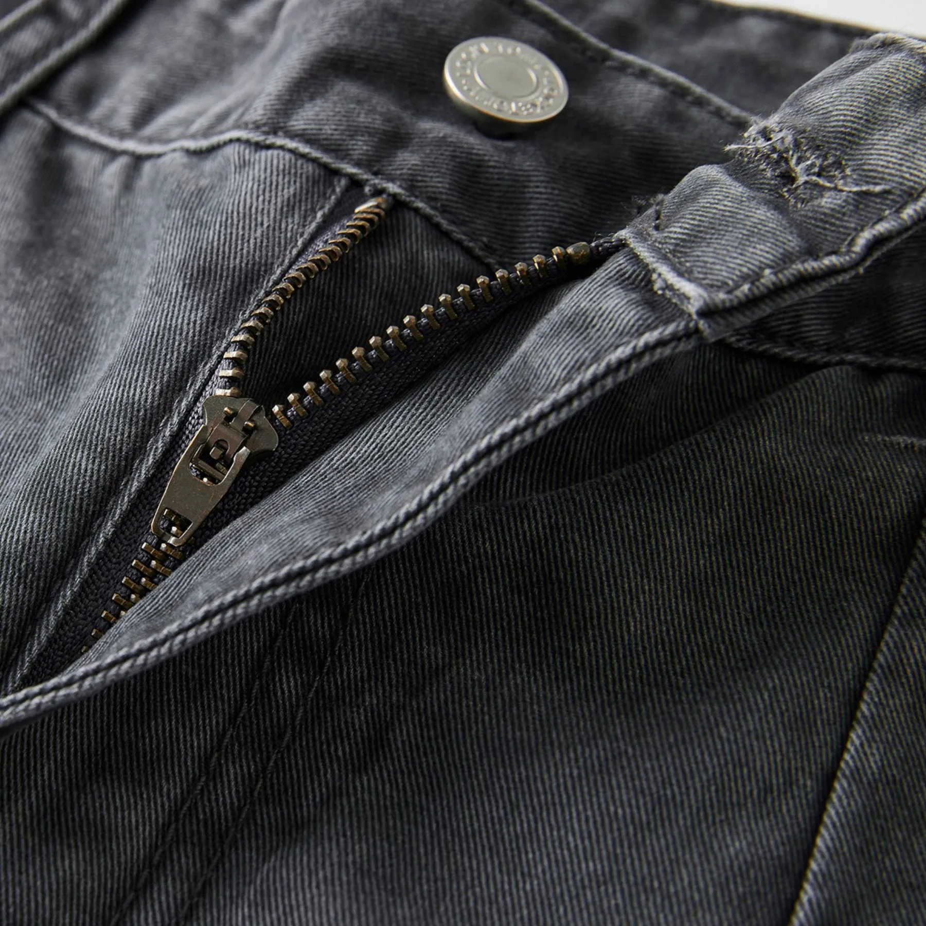 Guys Vintage Washed Baggy Parachute Pants
