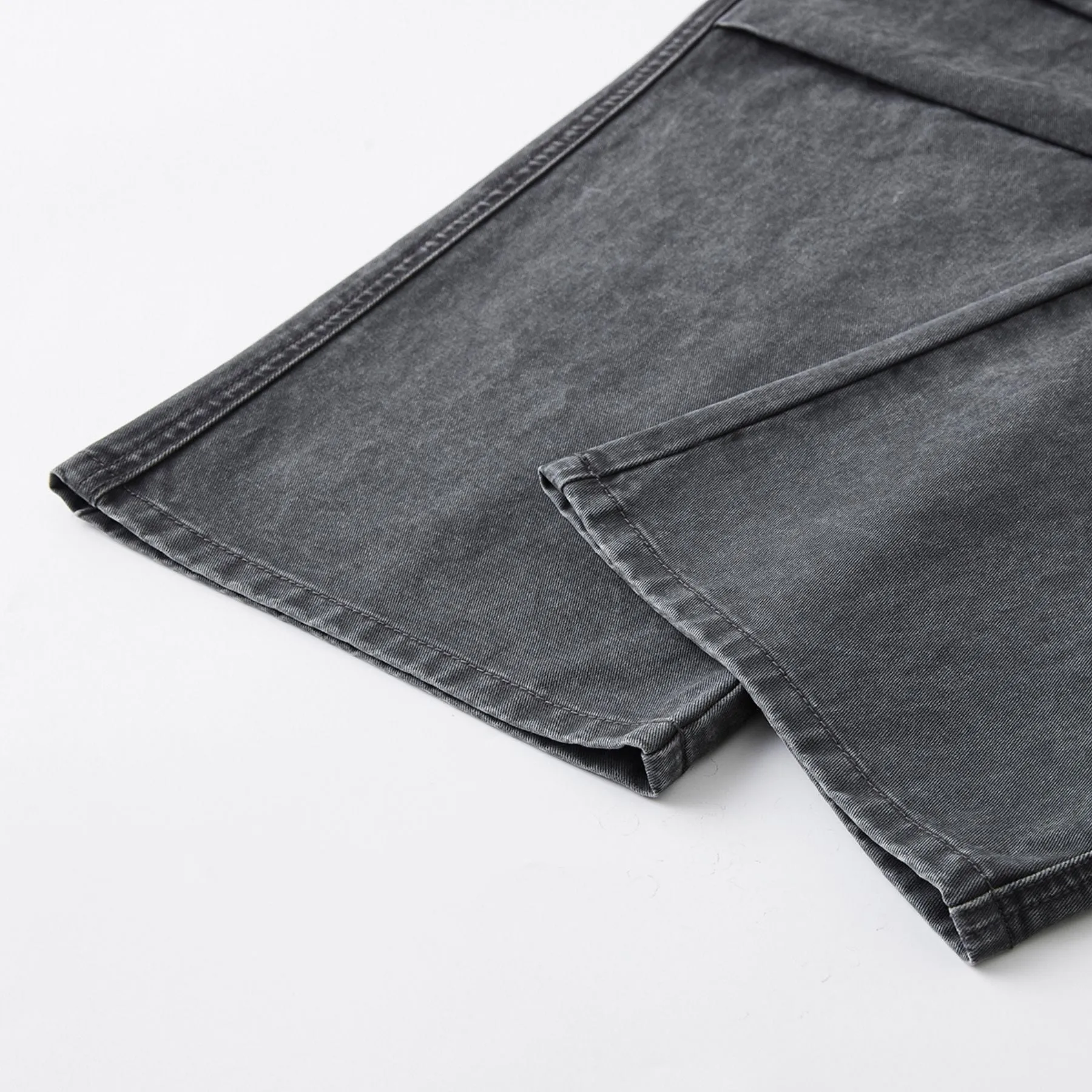 Guys Vintage Washed Baggy Parachute Pants