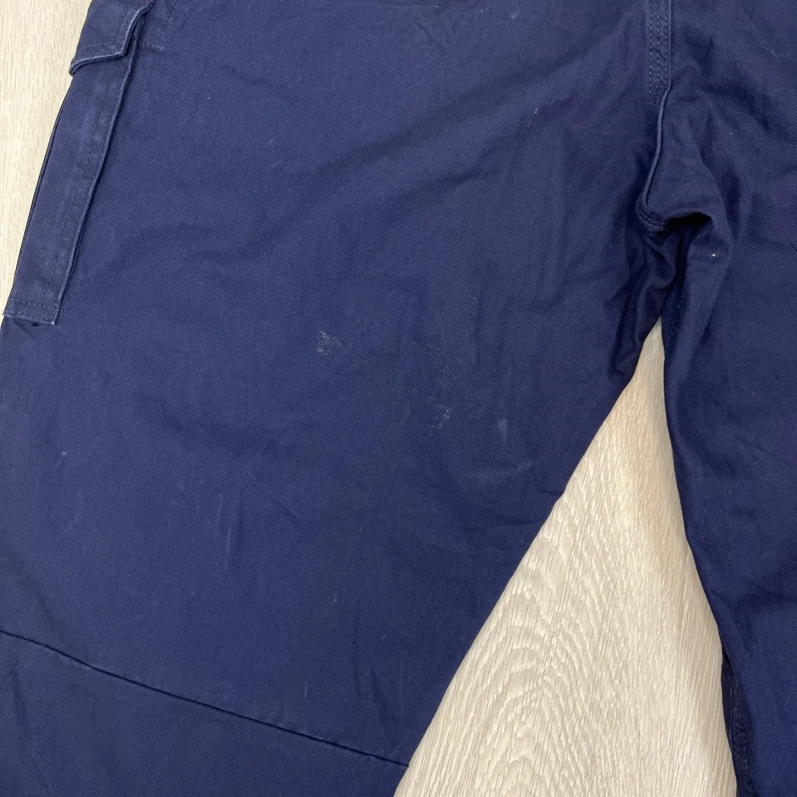 Hard Yakka Mens Navy Blue Work Pants Cargo Pants Size 40