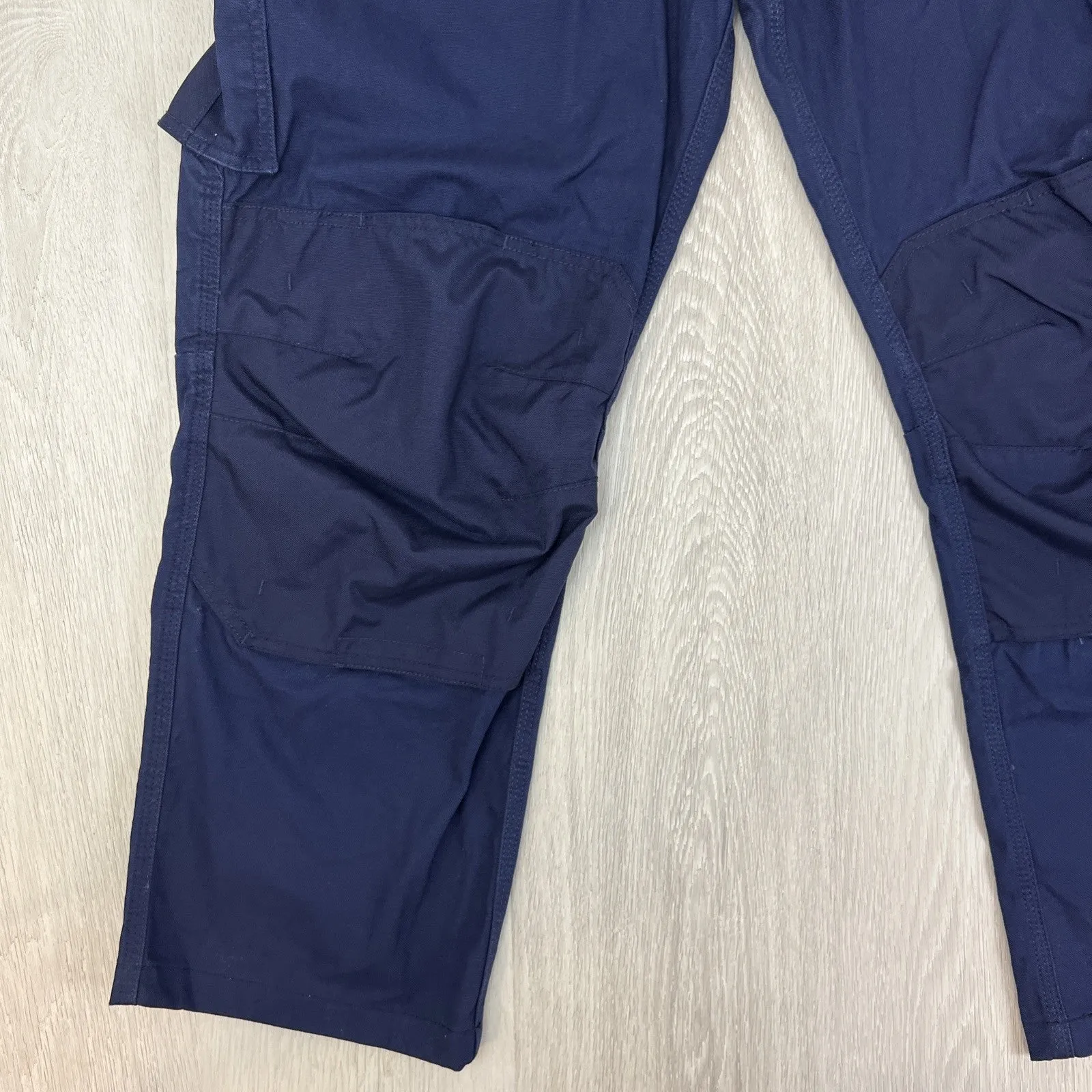 Hard Yakka Mens Navy Blue Work Pants Cargo Pants Size 40