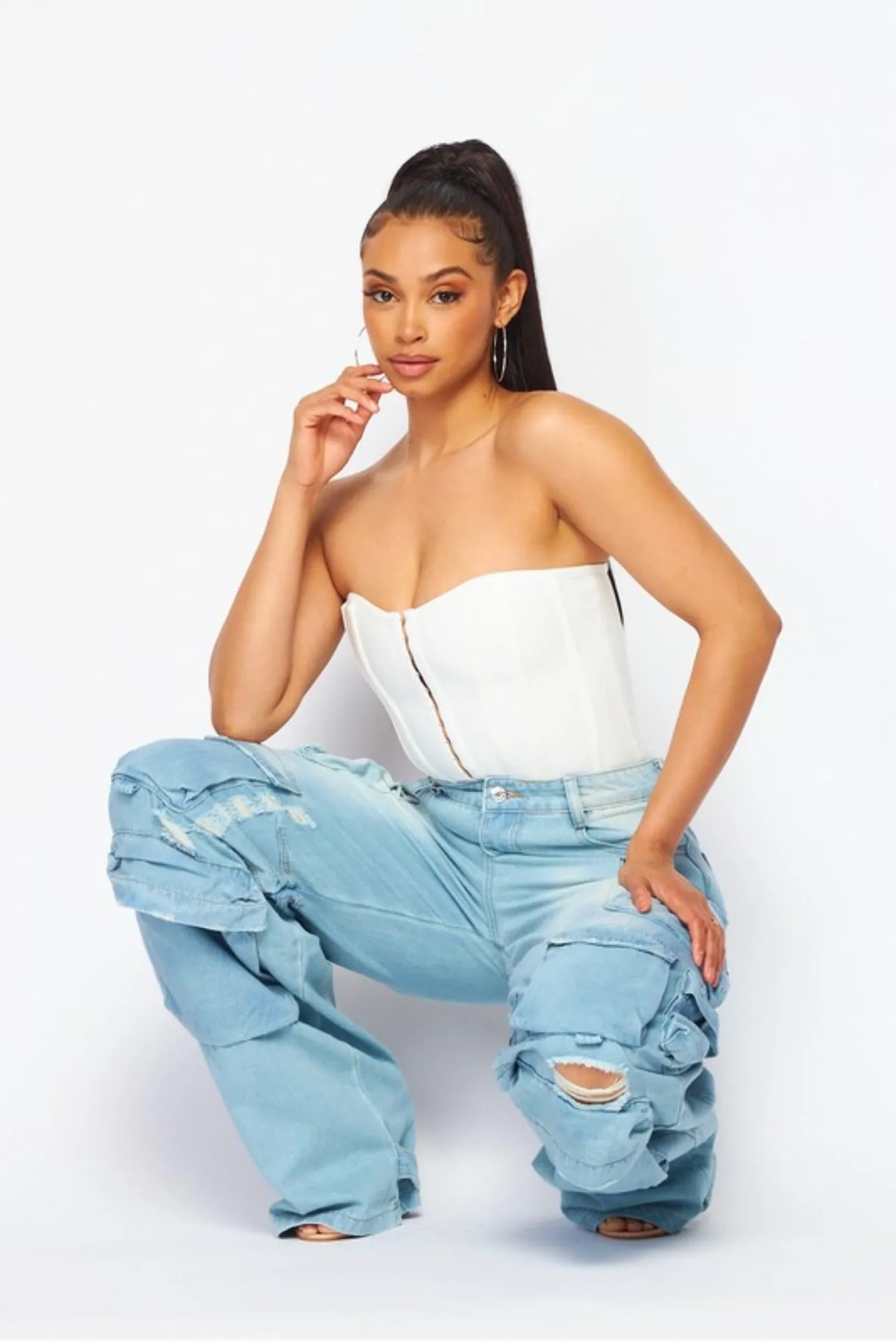 High Standards Oversized Cargo Pants